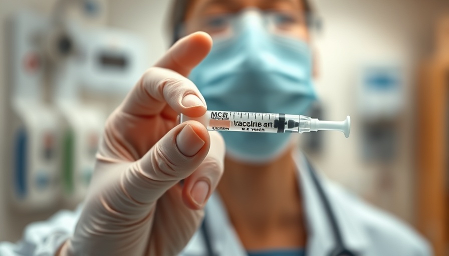 Doctor prepares measles vaccine amid rising cases in Texas.