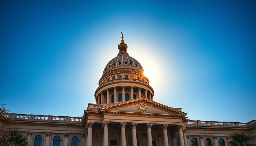Texas Capitol building dome symbolizing government power related to Texas school choice bill.