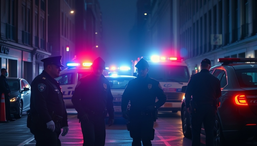 Police respond to gun violence in Houston street.