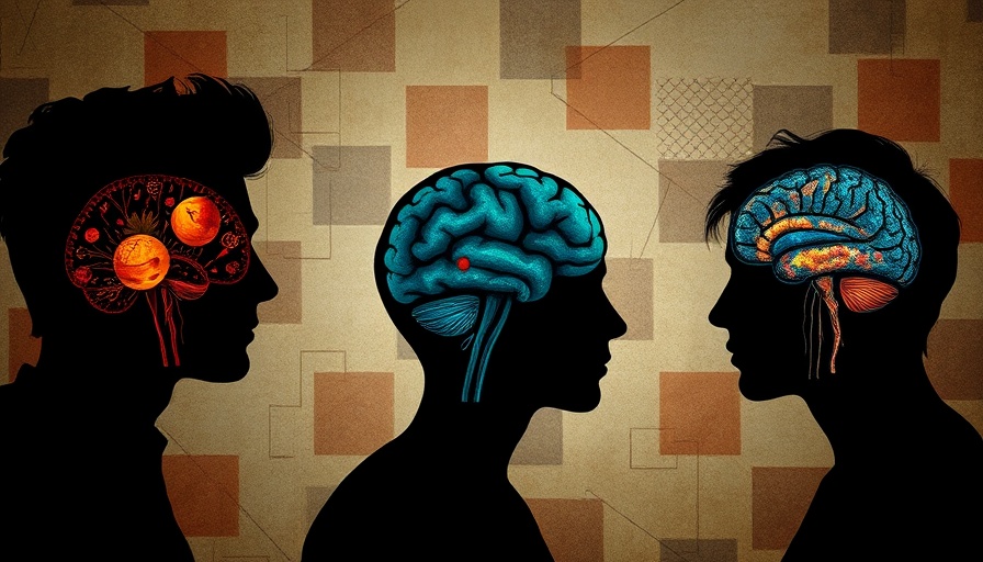 Artistic brain imagery in silhouettes showing subjective interpretation of art.