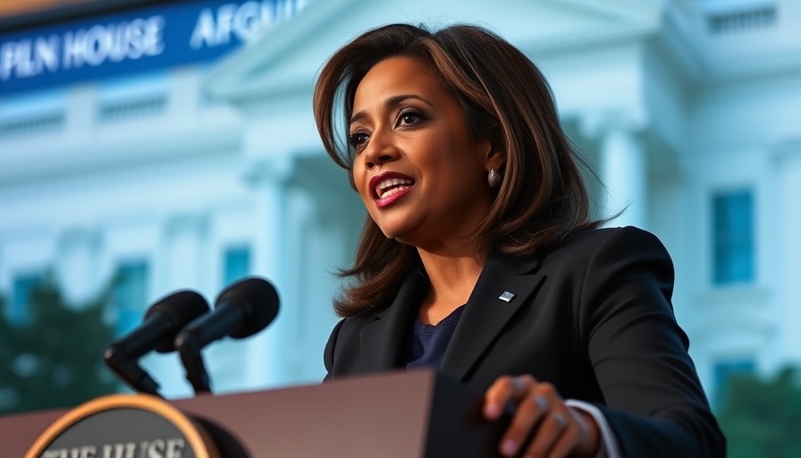 U.S. economy news spokesperson at White House podium.