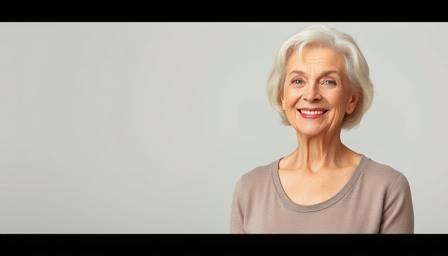 Older woman demonstrating pelvic tilt exercise in orange shirt.