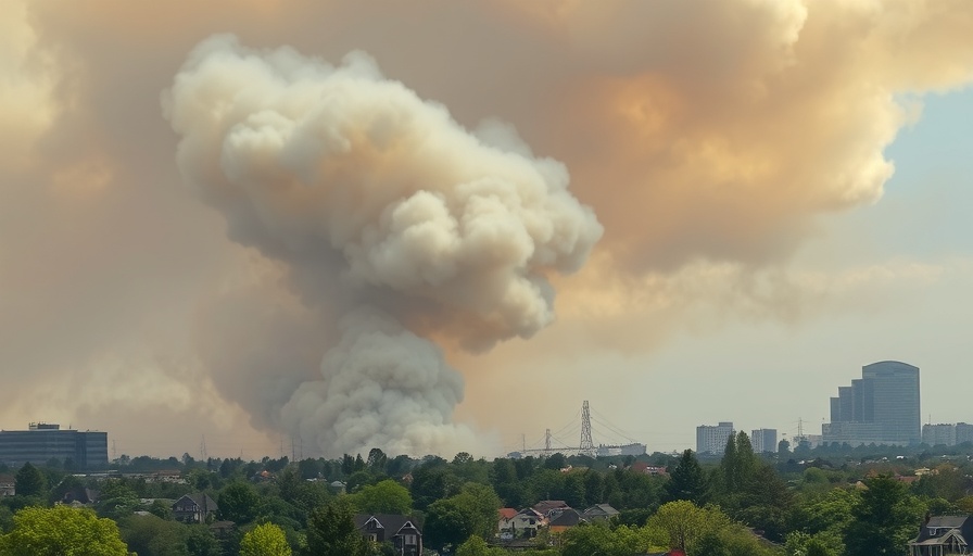 Intense NJ wildfire smoke near suburban homes prompting evacuations.