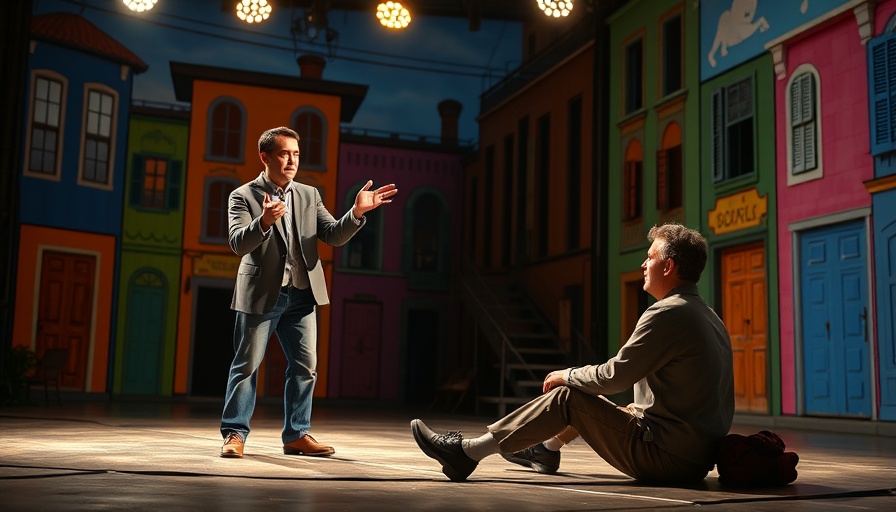 Actors performing on stage at Penfold Theatre 2025-26 season.