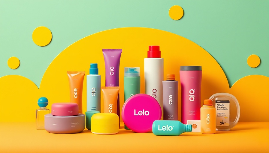 Colorful Lelo products on geometric background for Lelo Sale 2025.