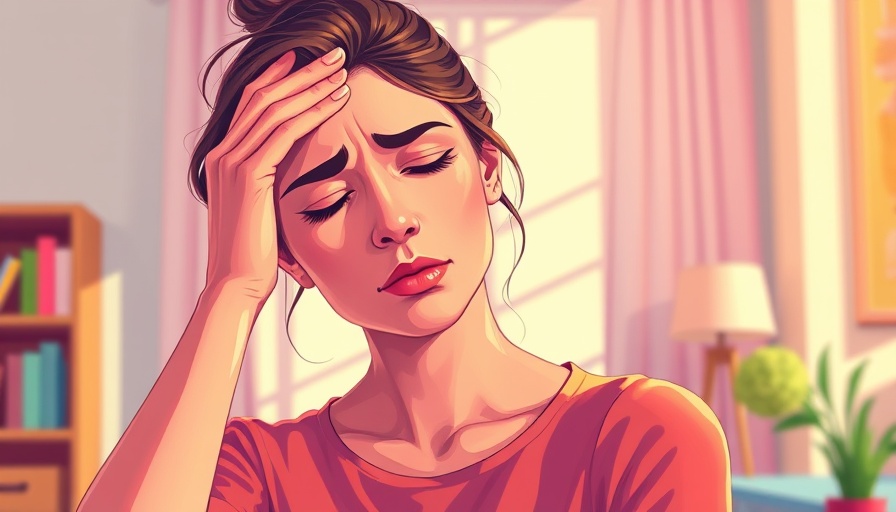 Stress relief tips for summer sleep illustration.