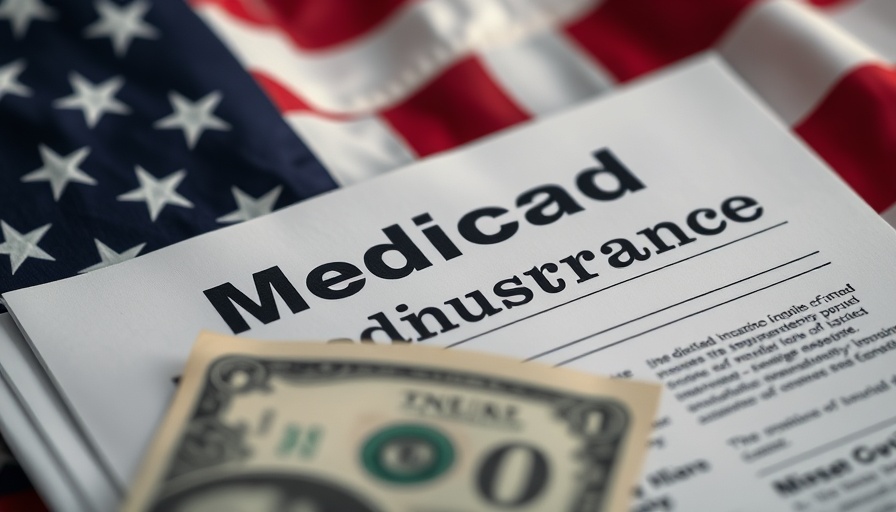 Medicaid insurance document with money, symbolizing Medicaid state directed payments reform.