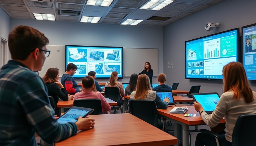 Argyle ISD technology upgrades with interactive classroom devices.