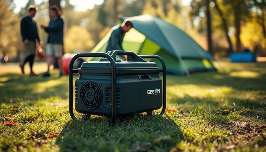 Portable generator during Texans emergency preparedness supplies tax-free weekend.