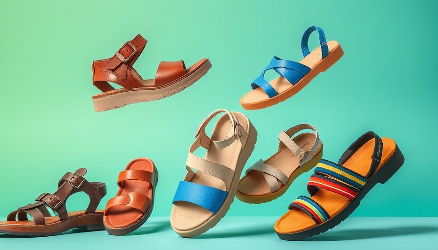 Best sandals with arch support in various styles and colors.