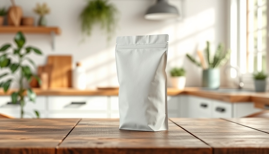 Game Changing Supplement for Brain & Mind Health package in a bright kitchen.
