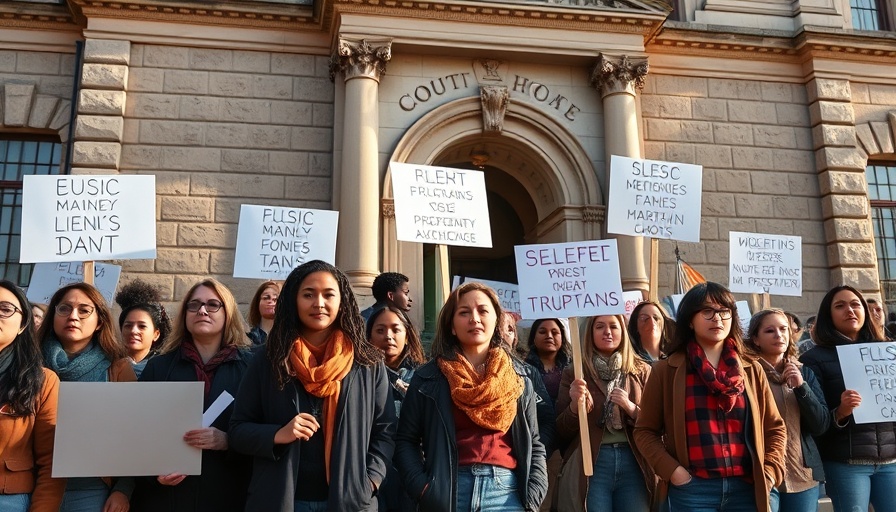 Protesters unite for Wisconsin judge facing obstruction arrest.