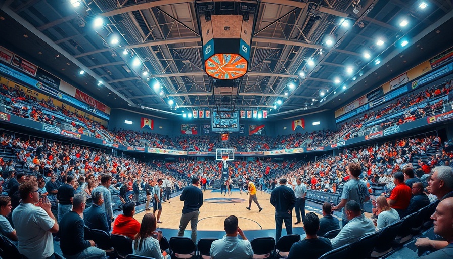 LeBron James news: exciting basketball arena shot during a game.