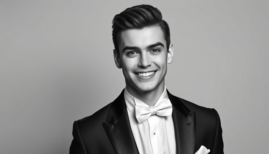 Classic black and white portrait of a young man, Bobby Darin music legacy