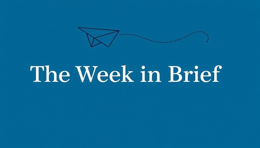 Minimalist paper airplane with 'The Week in Brief' and 'KFF Health News' on a blue background. Montana Medicaid Expansion.