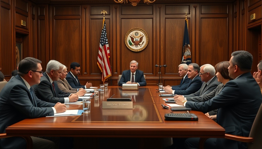Panel discussing the Take It Down Act, formal meeting setting, American flags.