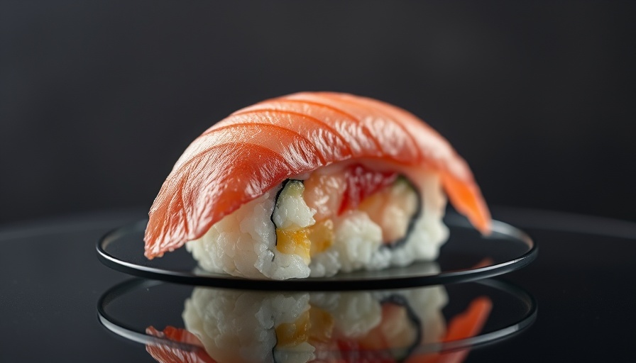 Kappo Tatsu Dallas restaurant sushi close-up.