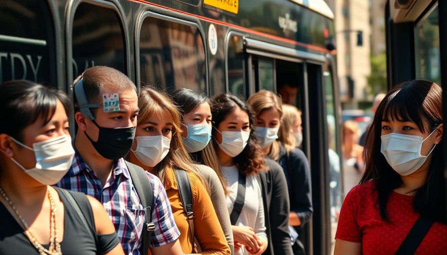 People boarding a bus in California, reflecting sanctuary policies.
