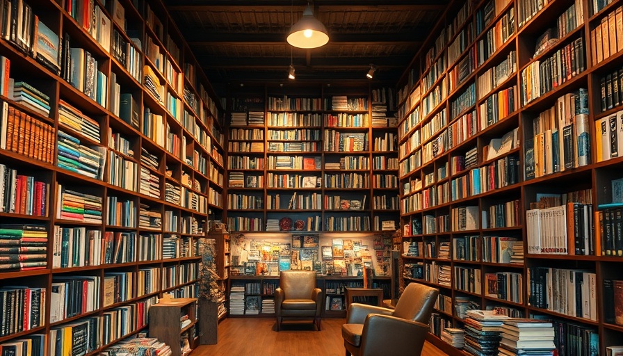 Cozy independent bookstore in San Antonio with diverse book selection.