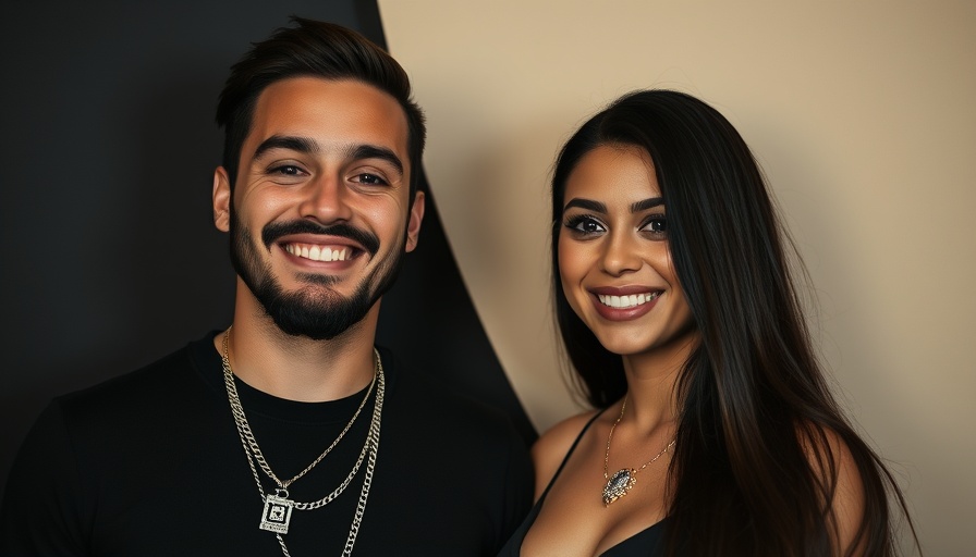 Smiling man and woman in separate settings, Shedeur Sanders drama