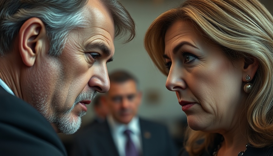 American democracy updates: Intense political discussion image.