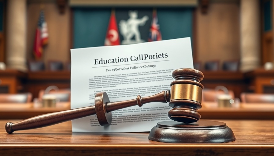 Texas House bill replace STAAR test represented by gavel and document.