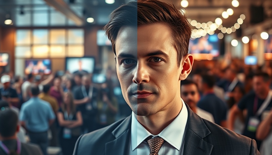 NBA highlights split-screen montage with broadcaster and crowd.