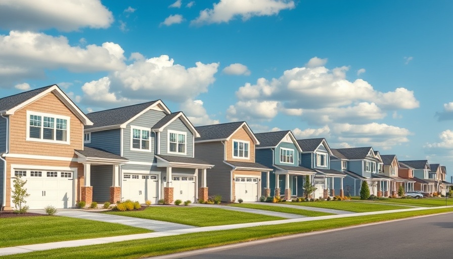 Modern rentable homes DFW with lawns and sidewalk.