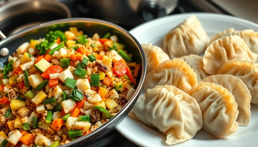 Homemade high-protein fiber-rich dumpling recipe preparation