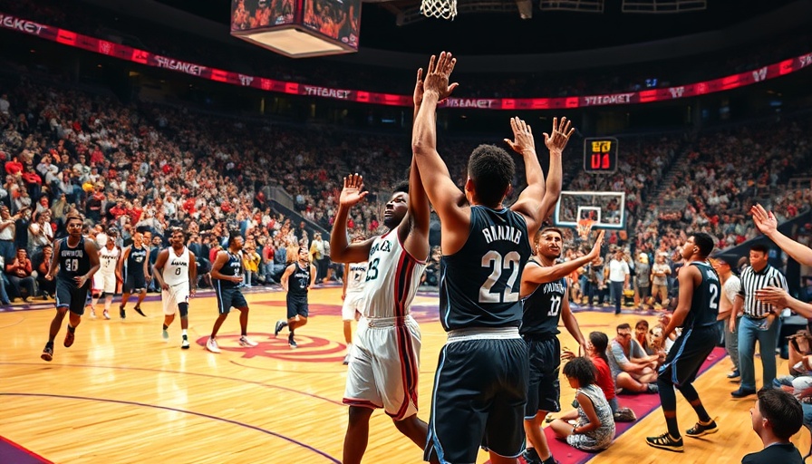 Houston Rockets beat Golden State Warriors, players celebrating victory.