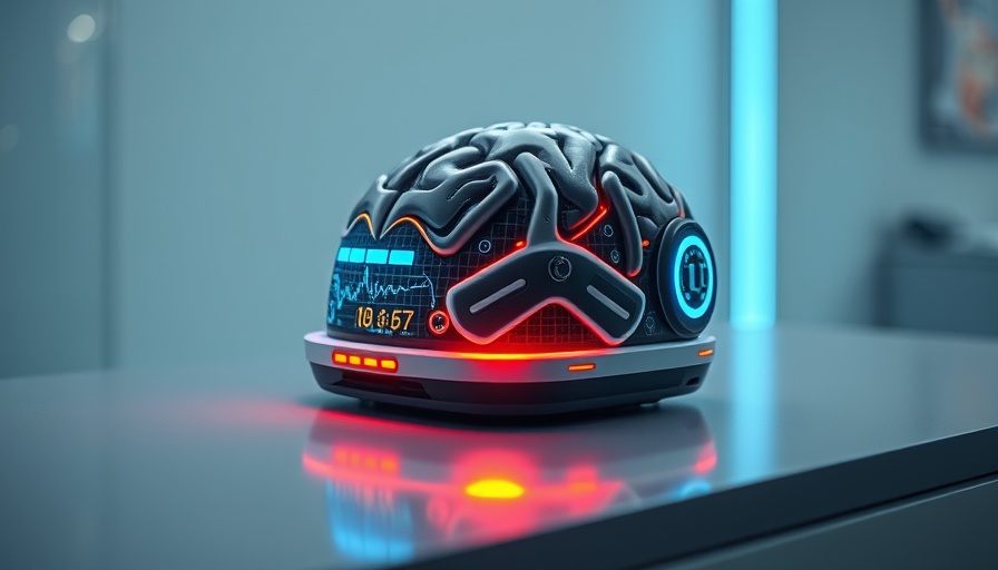 Innovations in brain monitoring with a high-tech device in focus.