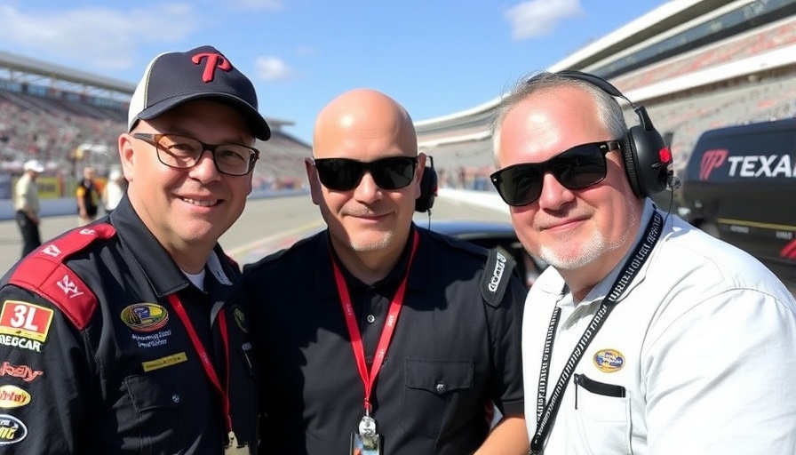 Southlake officer with terminal cancer gets VIP experience at Texas Motor Speedway NASCAR race