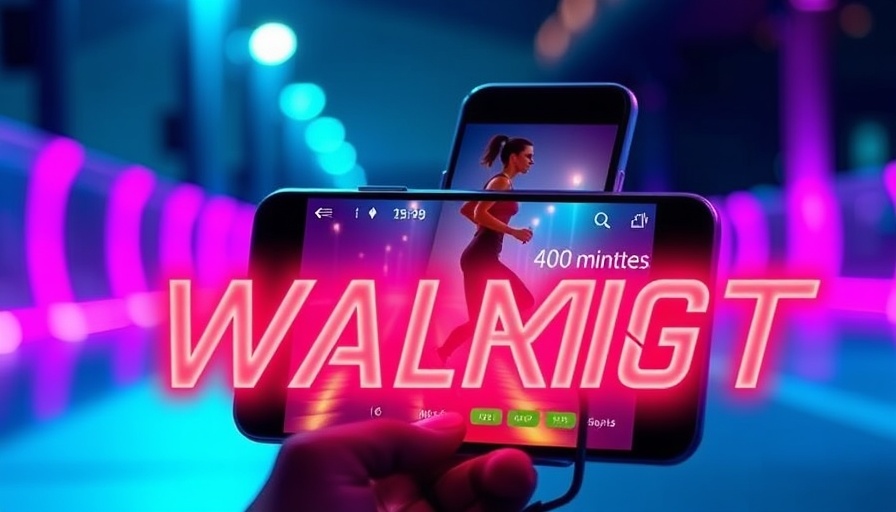 Colorful graphic of a walking workout for weight loss session with step count.
