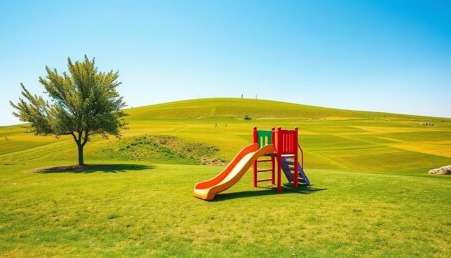 Simple playground image illustrating navigational skill development environment.