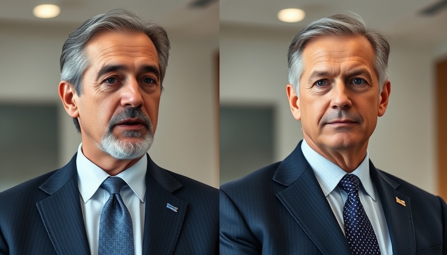 Breaking US news image featuring two mature males in suits.