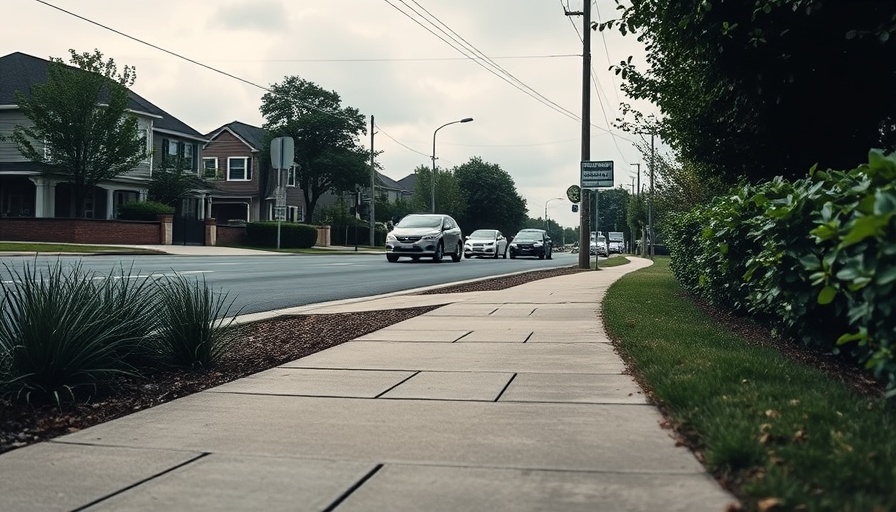 New sidewalks in Harris County enhance student safety.
