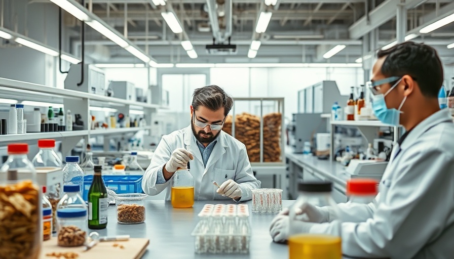 Industrial lab transforming cow manure into cellulose.