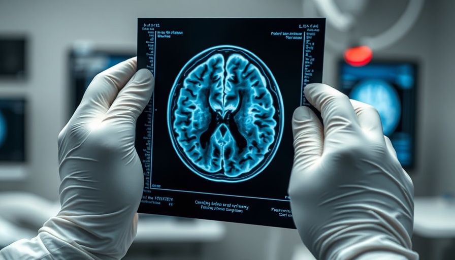 Doctor analyzing MRI scan for emerging therapies for metastatic brain tumors.