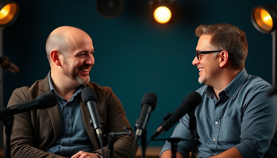 Pain tolerance discussion with two men in a studio setting.