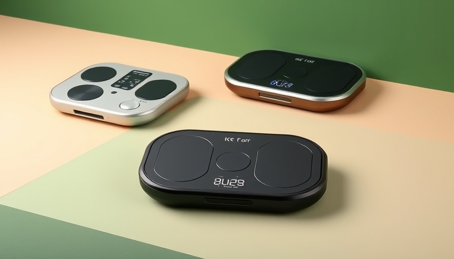 Modern sleek vibration plates, best vibration plates 2025 display on geometric background.