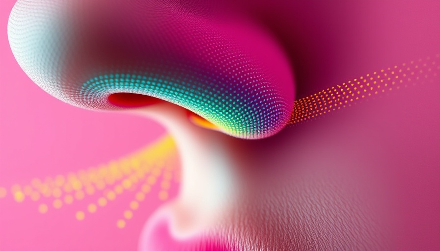 Abstract depiction of runny nose causes