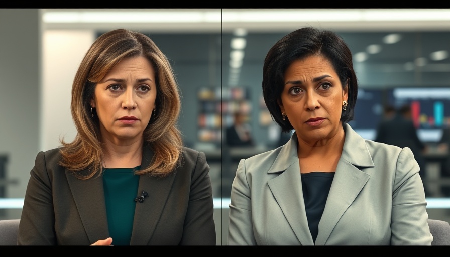Two women in a news discussion on consumer safety.