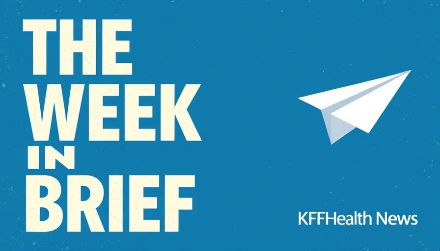 Retro paper airplane illustration on blue background related to HIV funding cuts.