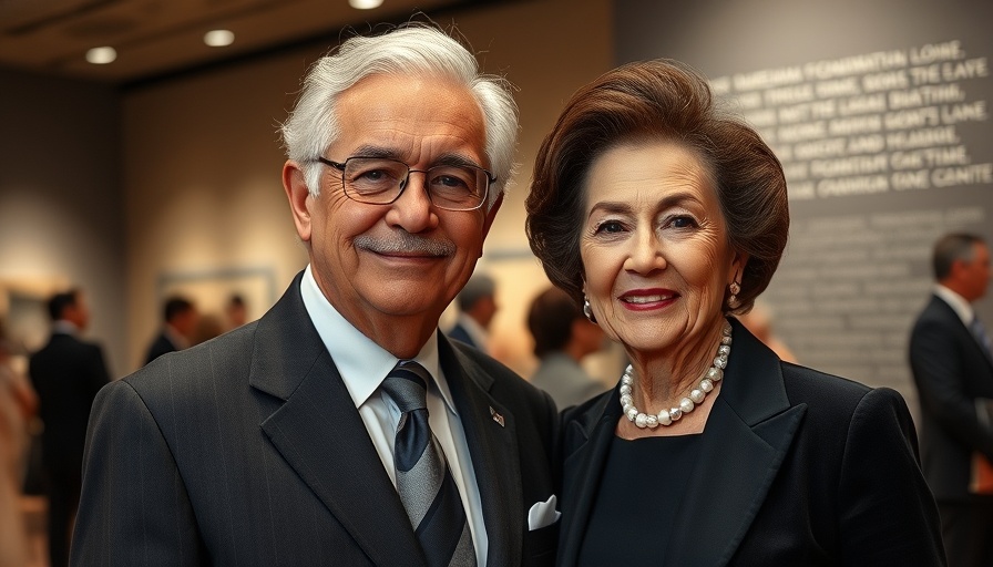 Elegant couple at museum event, Miss Maine fan vote