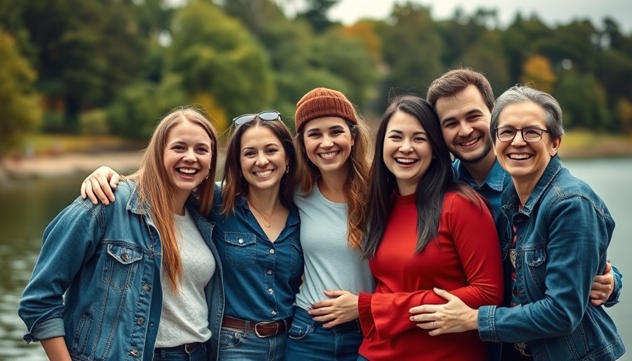 Joyful group of friends outdoors, Esyau Walling Texas A&M journey.