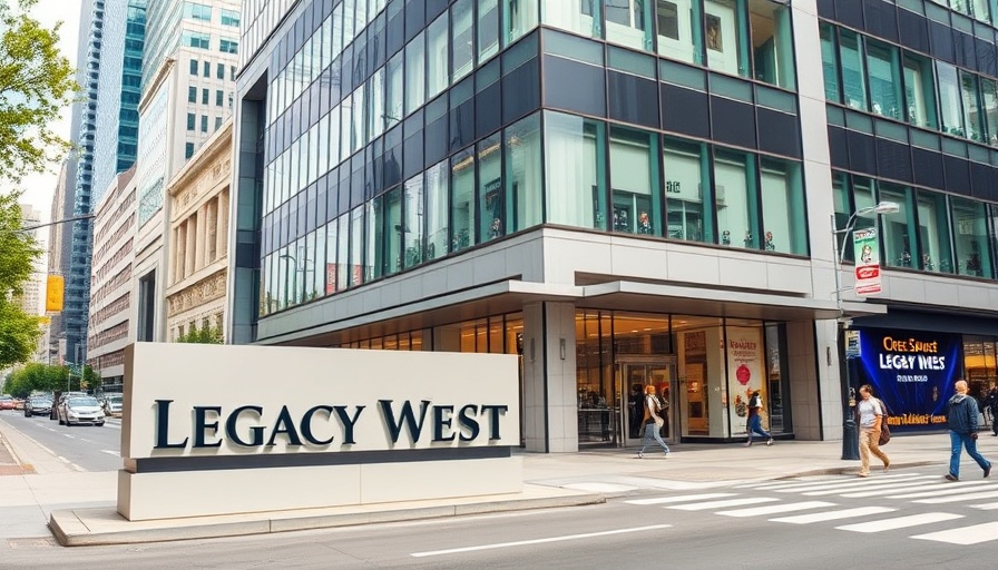 Legacy West retail acquisition Dallas with modern architecture.