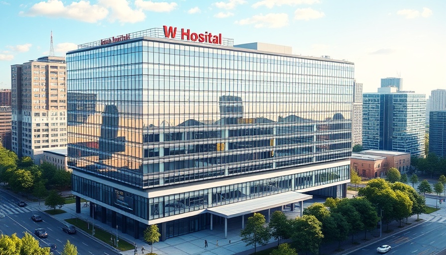 Harris Health's new hospital in Houston, modern architectural design.