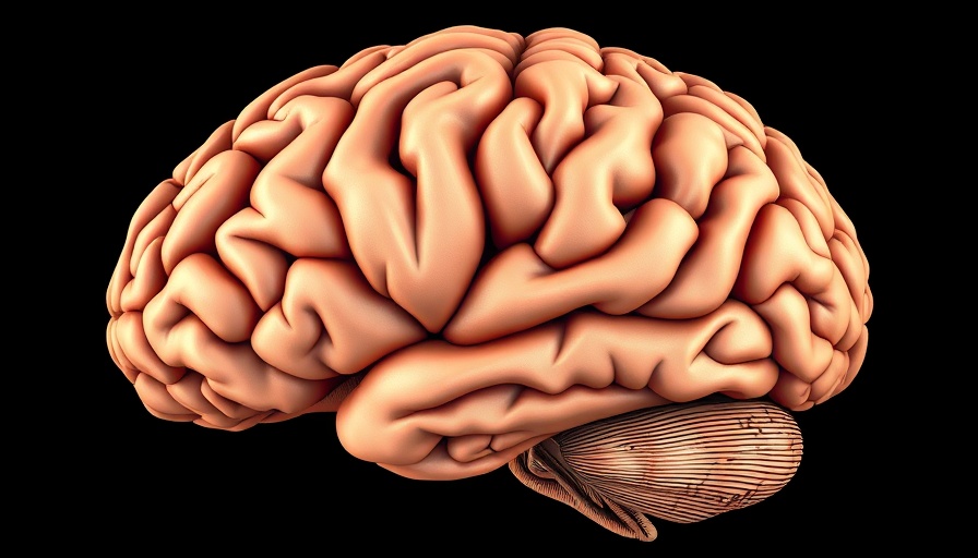 Illustration of brain showing sex differences in neurological conditions.