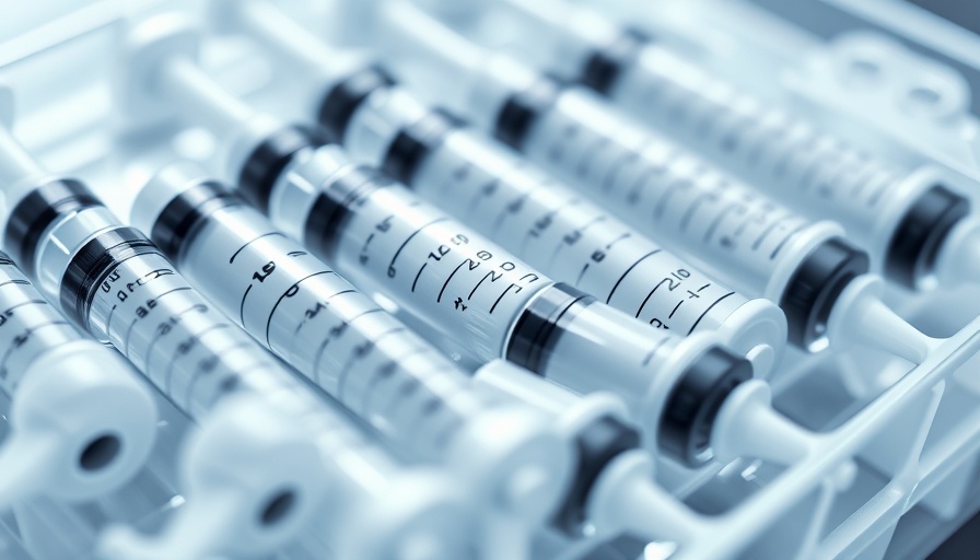 Close-up of syringes labeled for weight-loss drug effectiveness in a tray.