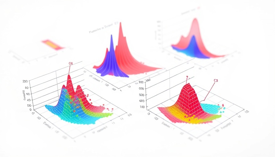 3D plots of experimental compound glioblastoma treatment effects.